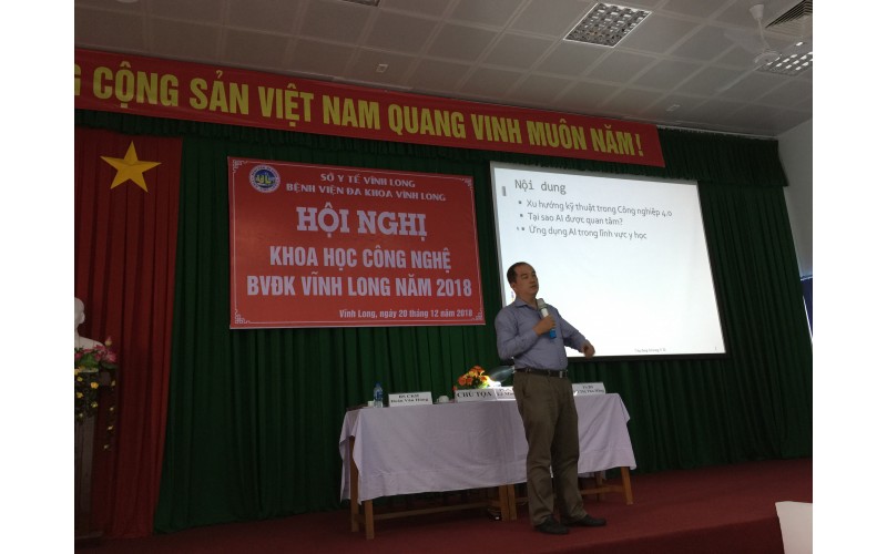 Hội nghị khoa học công nghệ bệnh viện đa khoa Vĩnh Long 2018