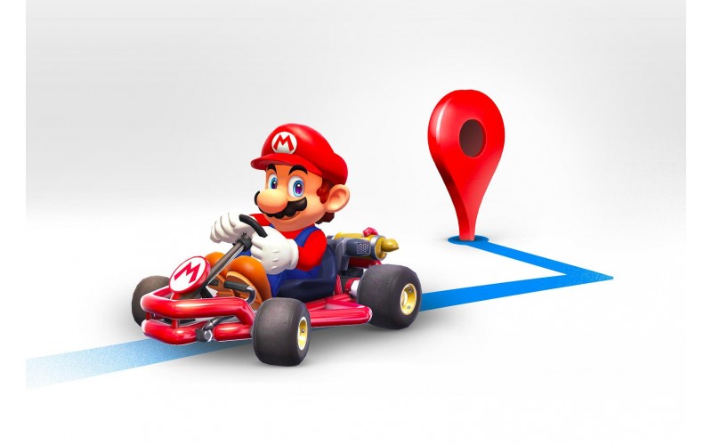 Mario trở thành người dẫn đường trên Google Maps